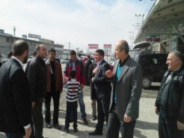 HÜDA PAR Adayı Sanayi Esnafının Sorunlarını Dinledi 