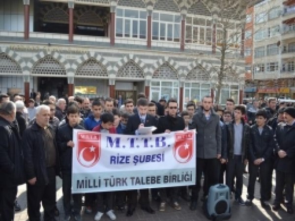 28 Şubat Darbesi Rize'de Protesto Edildi 