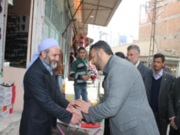 HÜDA PAR'lılar Eyyubiye Esnafını Ziyaret Etti 