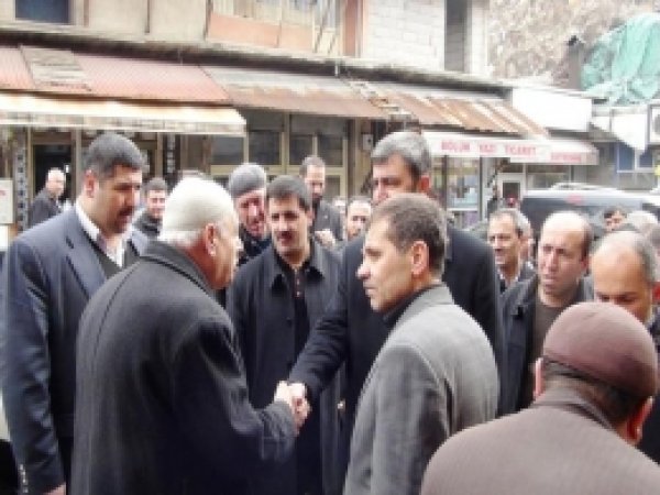 HÜDA PAR Bitlis Esnafını Ziyaret Etti 