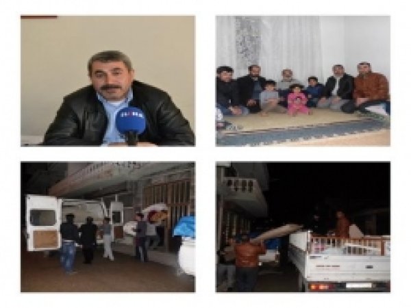 Bursa Umut Kervanı'ndan Suriyeli Aileye Yardım 