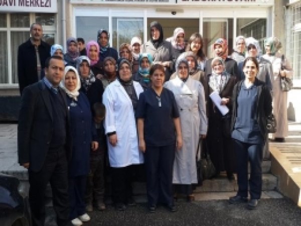 Akçakiraz Beldesi'nde Kanser Taraması 
