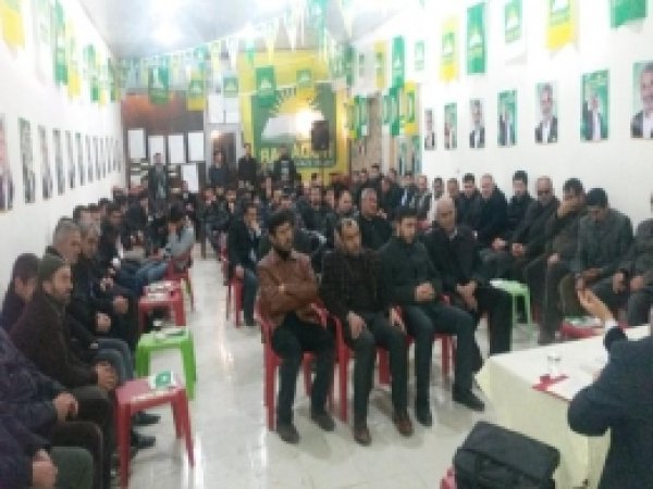 HÜDA PAR Adayları  Van'da Halkla Biraraya  Geldi 