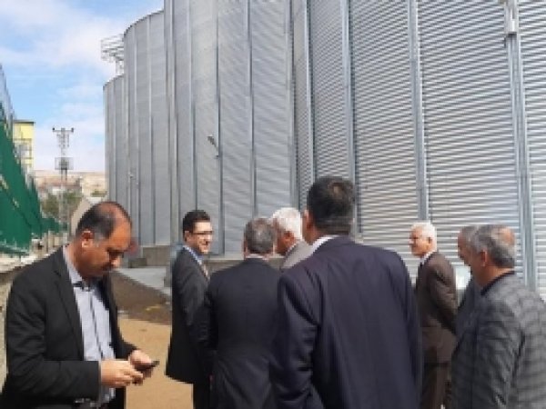 Silvan Kaymakamı Yeni Yapılan Siloları İnceledi 