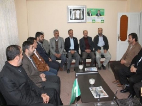Bismil  HÜDA PAR'a Geçmiş Olsun Ziyaretleri 