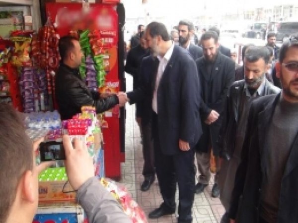 HÜDA PAR Çarıklı Beldesi Esnafını Ziyaret Etti 