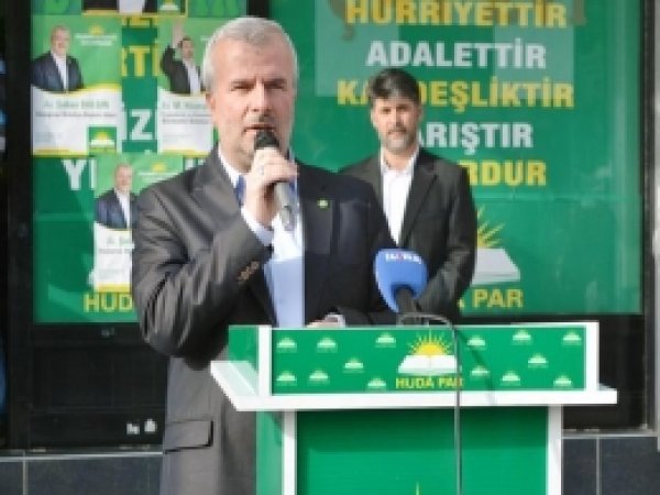 HÜDA PAR Kayapınar Seçim Lokali Tekbirlerle Açıldı 