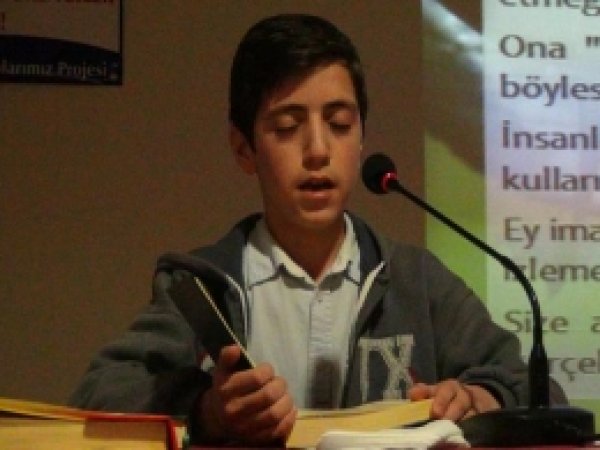 Bingöl'de Kuran ve Ezanı Güzel Okuma Yarışması Yapıldı 