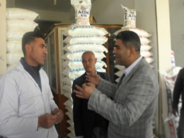 HÜDA PAR'dan  Suruç Esnafına  Ziyaret 