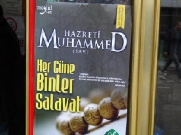 İdil'de Salâvat Kampanyası Afişleri Asıldı 