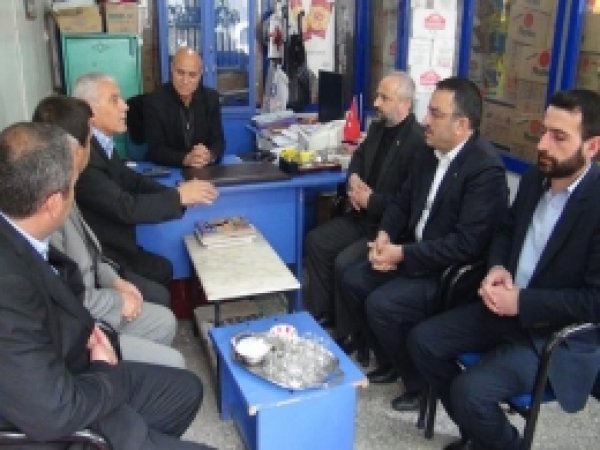 Gök, Toptancılar Sitesini Ziyaret Etti 