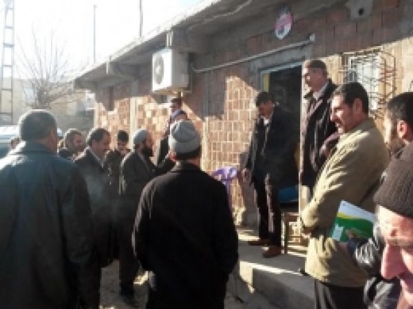 HÜDA PAR'dan Hani Köylerine Ziyaret 