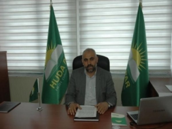 Gaziantep HÜDA PAR: Van Olayı  Alçakça Bir Saldırıdır