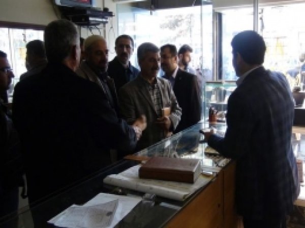 HÜDA PAR İdil Teşkilatı Esnaf Ziyaretinde Bulundu 