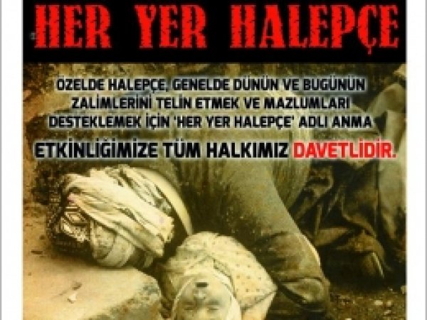 HÜDA PAR Siirt Teşkilatından Halepçe Etkinliğine Davet 
