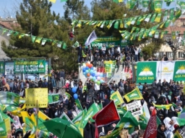 HÜDA PAR Mitingi Program Akışı 