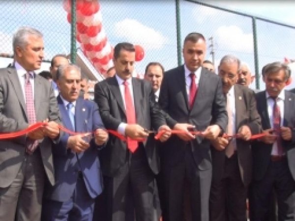 Bakan Çelik, Ceylanpınar'da Okul Açtı 