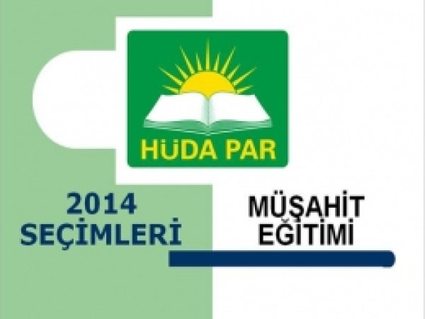 HÜDA PAR'dan Sandık Müşahitlerine Bilgilendirme Semineri 