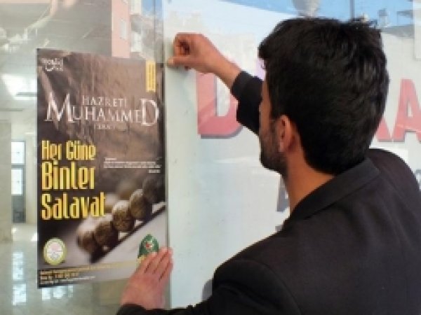 Hayrın Yolcuları Salavat Kampanyası Başlattı 