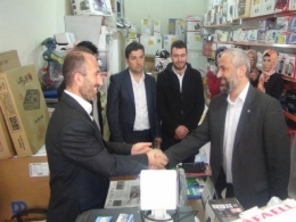 HÜDA PAR, Batman Esnafının İlgisiyle Karşılaştı 