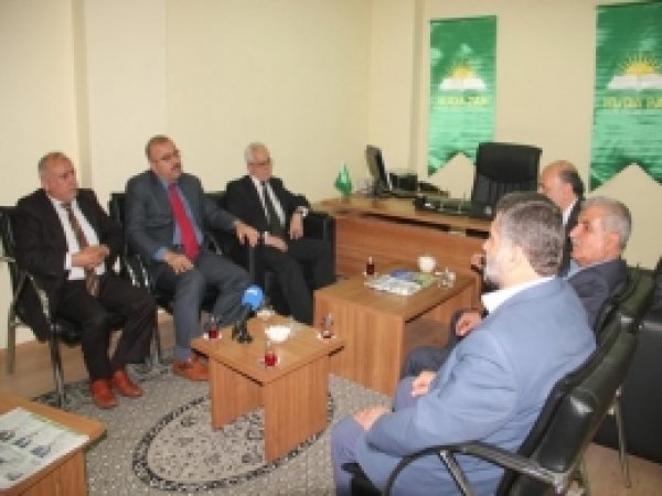Irak Kürdistan'ından HÜDA PAR'a Ziyaret 