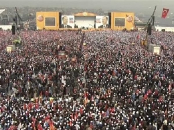 AK Parti'den Yenikapı'da Dev Miting