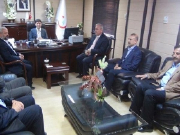 HÜDA PAR'dan BBDH Genel Sekreterine Hayırlı Olsun Ziyareti 