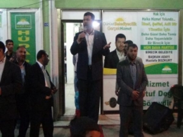 HÜDA PAR Mahalle Mitingleriyle Halkla Buluşuyor 