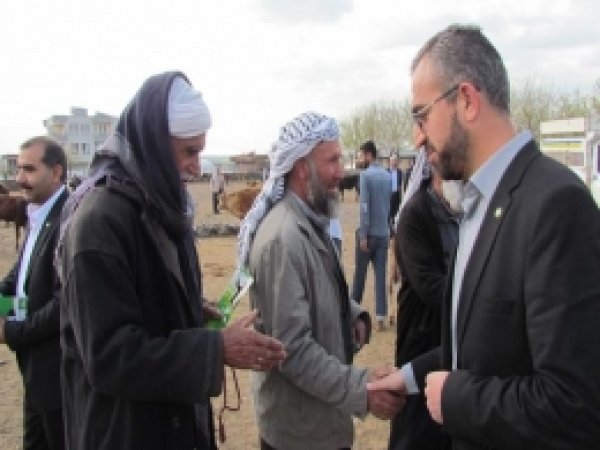 HÜDA PAR Siverek Adayının Ziyaretleri Sürüyor 