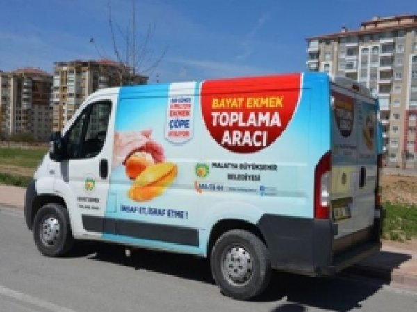 Malatya'da Bayat Ekmekler Değerlendiriliyor 