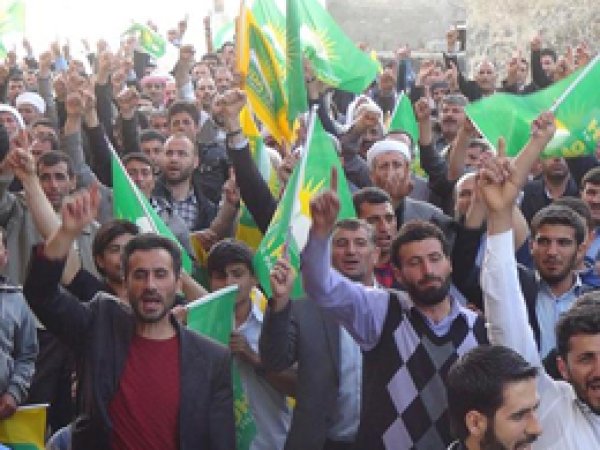 İdil HÜDA PAR'dan Muhteşem Miting 
