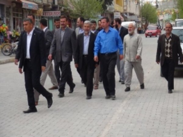 HÜDA PAR Bozova Seçim Çalışmalarını Tamamladı 