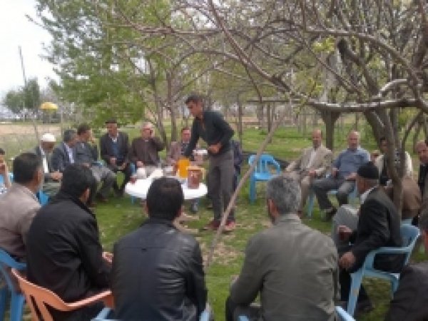 HÜDA PAR Çınar'da Bir Günde 13 Köyü Ziyaret Etti 