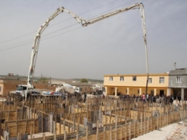 Şanlıurfa'da 900 Kişilik Caminin Temeli Atıldı 