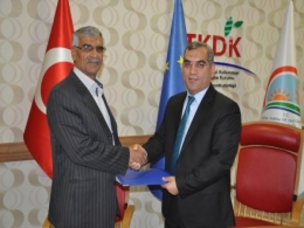  Şanlıurfa TKDK 120 Proje İçin Sözleşme İmzalandı 