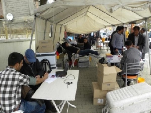 Solhan'da Kutlu Doğuma Özel Kan Kampanyası 