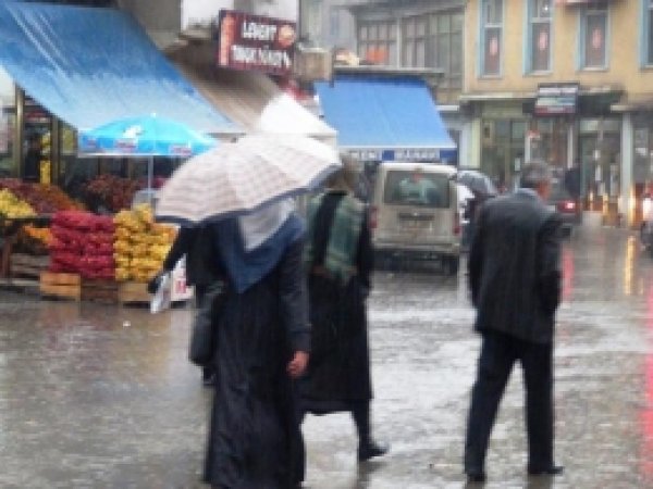 Bitlis Yağışlı Havanın Etkisine Girdi 