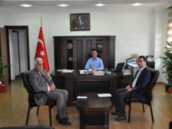 Erdede'den Kaymakam'a Veda Ziyareti 