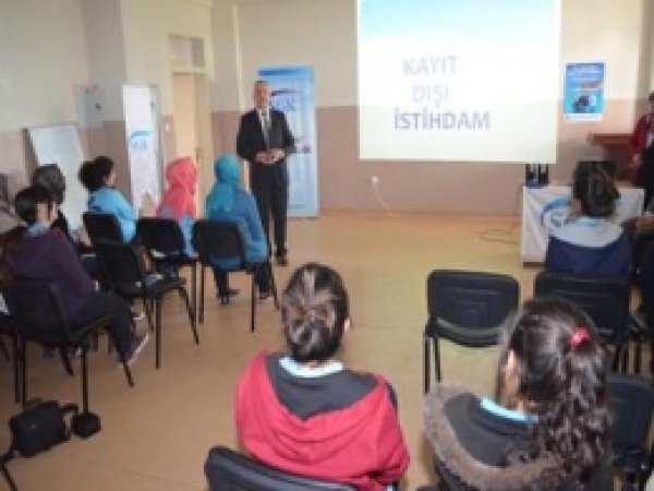 Öğrencilere Sosyal Güvenlik Bilgilendirme Ziyaret 