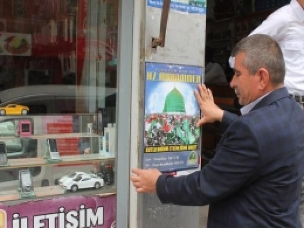 Kızıltepe Kutlu Doğum Etkinliğine Hazır 