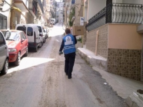 Umut Kapısından 107 Aileye Yardım 