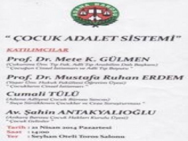 "Çocuk Adalet Sistemi" Çalıştayı Başladı 