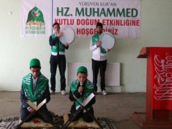Taşlıçay'da Kutlu Doğum Etkinliği 