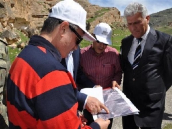 Hasankeyf'te Teleferik İçin İncelemelerde Bulunuldu 