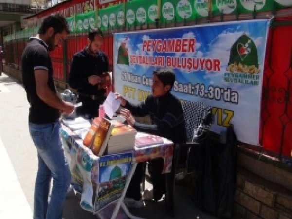Bingöl'de  'Kutlu Doğum' Standı Açıldı 