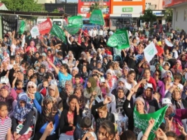 Romanlardan 'Kutlu Doğum' Etkinliği 