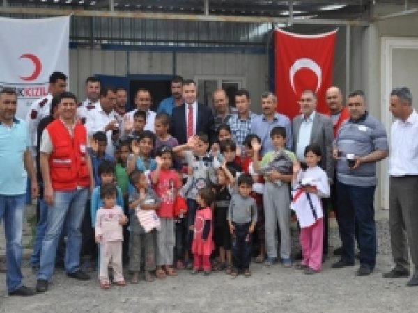 Tokat'tan Suriyeli Mültecilere Yardım 
