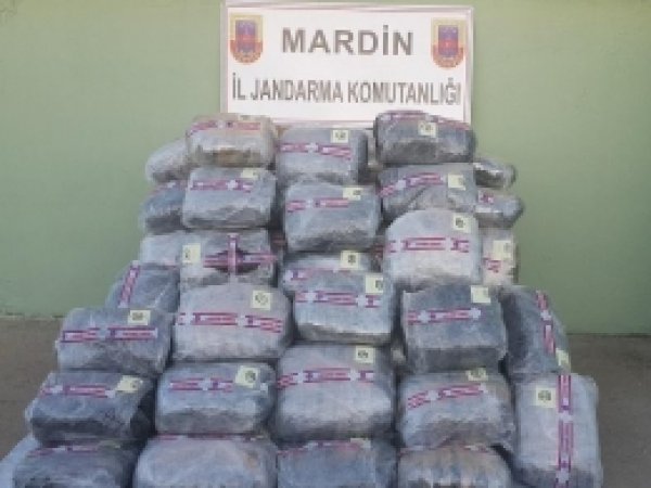 Mardin'de 211 Kilo Esrar Ele Geçirildi 