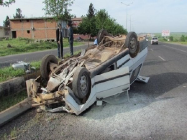 Siverek'te Trafik Kazası: 5 Yaralı 