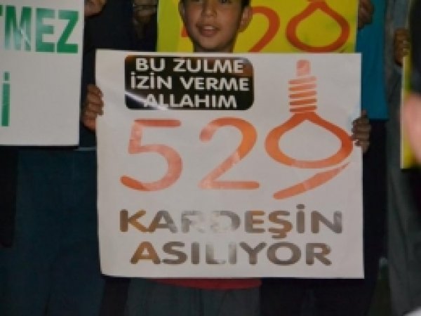 Mısır'daki İdam Kararları Viranşehir'de Kınandı 